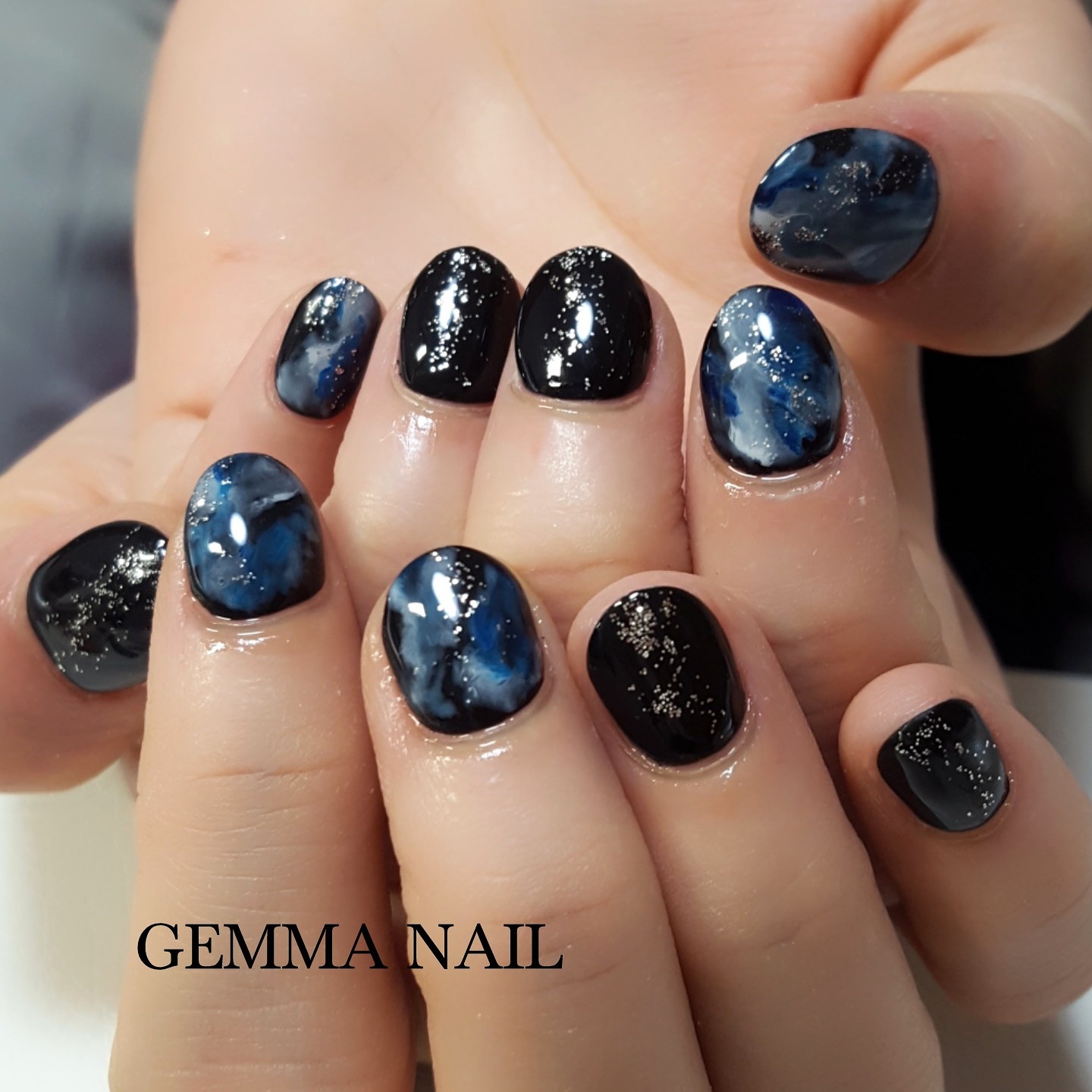 六本木ネイルサロン GEMMA NAIL さんのネイルデザイン 『宇宙