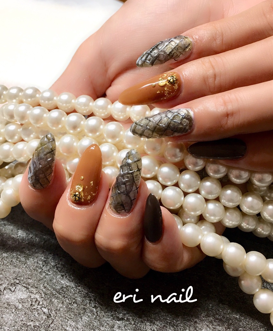 名古屋市天白区プライベートサロンeri nailさんのネイルデザイン